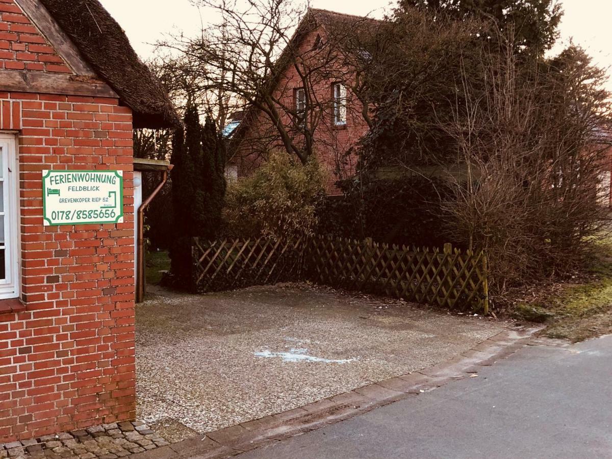 Ferienwohnung Feldblick Grevenkop Exteriér fotografie